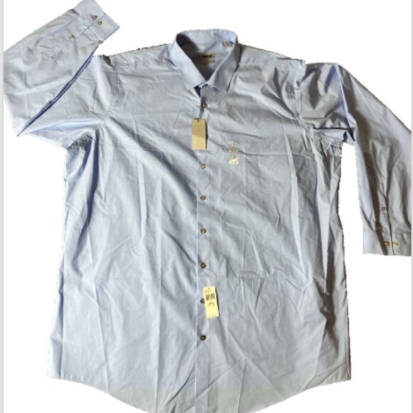 Unlisted by Kenneth Cole 20 37/38 Tall Fit Long Sleeve Button Down. NWT w/flaw - Picture 1 of 16